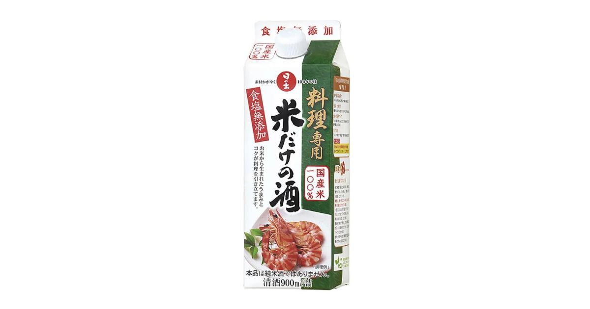 【キング醸造】料理専用米だけの酒